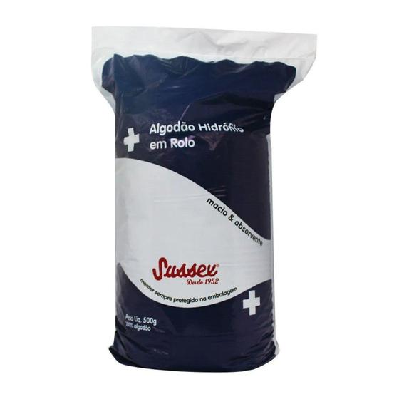 Algodão Sussex Rolo 500g - Apolo Menor preço em Algodão Sussex Rolo 500g - Apolo