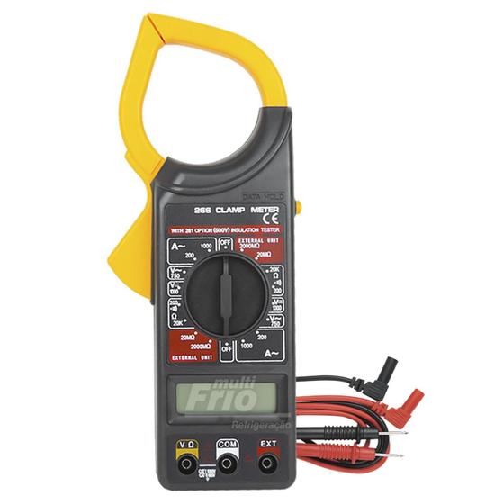 Imagem de Alicate Amperímetro Digital 266 500V Clamp Meter