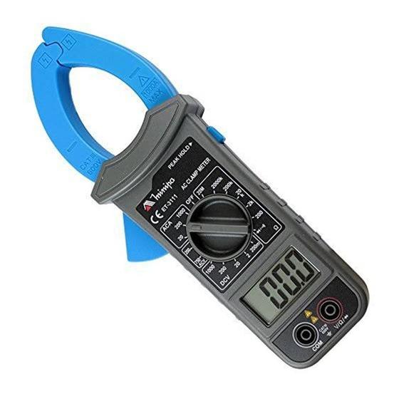 Imagem de Alicate Amperímetro Digital Cat III ET-3111 Minipa