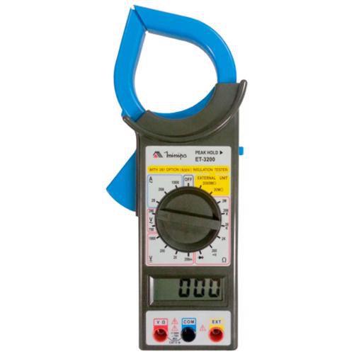 Alicate amperímetro digital com garra 1000a ac - minipa et 3200 Menor preço em Alicate amperímetro digital com garra 1000a ac - minipa et 3200