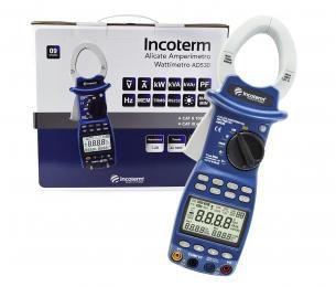Imagem de Alicate amperimetro digital wattimetro incoterm ad530.