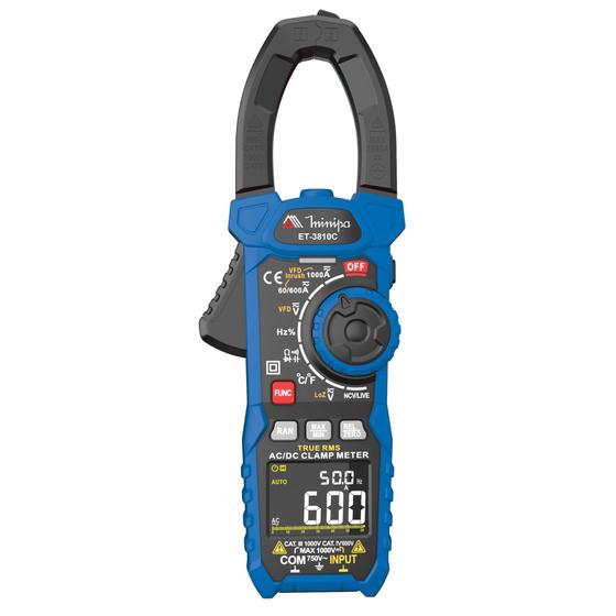 Imagem de Alicate Amperímetro Minipa ET-3810C