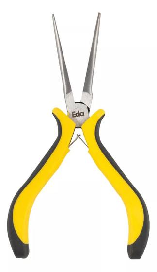 Imagem de Alicate bico agulha 4.1/2" eletrônico fino profissional obm 0bm eda