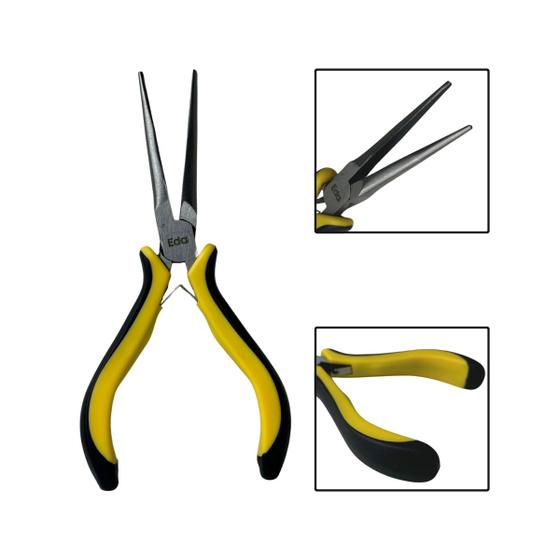 Imagem de Alicate Bico Agulha 4.1/2 Polegadas Eletrônica Profissional