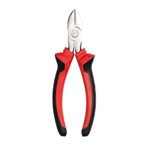 Imagem de Alicate corte diagonal 6" cabo vermelho/preto -9JU Eda