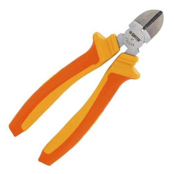 Imagem de Alicate Corte Diagonal 6 Isolado St70024bst Sata