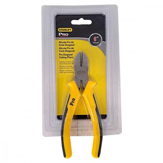 Imagem de Alicate Corte Diagonal Stanley 6'' Pro - 84-054