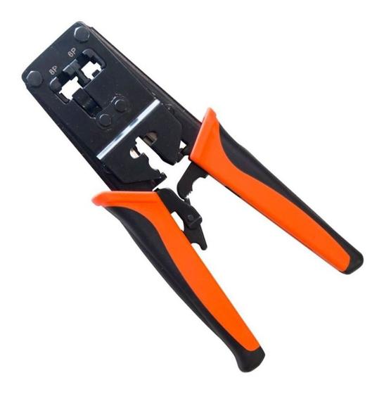 Alicate Crimpador Em Dois Estágios 8p Bel Fix Menor preço em Alicate Crimpador Em Dois Estágios 8p Bel Fix