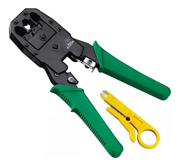 Alicate Crimpar Rj45 Rj11 Cabo De Rede Crimpador Desencapar é boa?