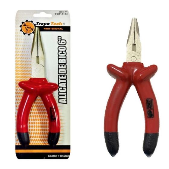 Imagem de Alicate De Bico 6 Polegadas Troya Tools Try-8103