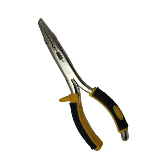 Imagem de Alicate de Bico Reto Longo com Trava 7" 170mm - Xingu
