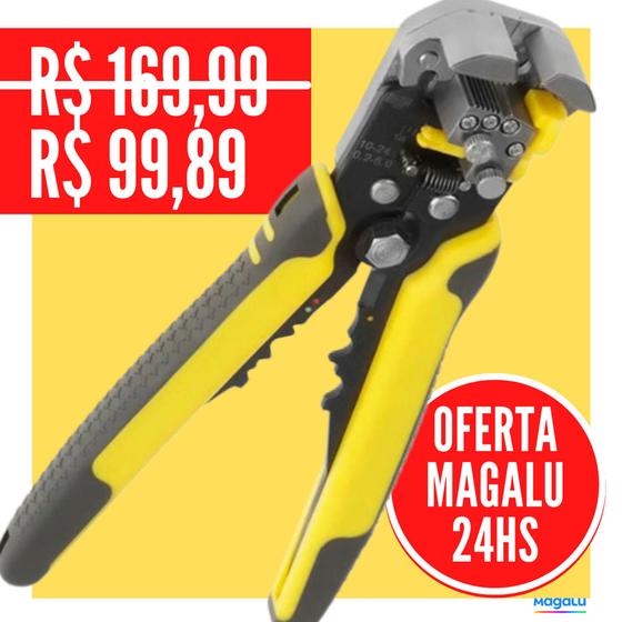 Alicate De Uso Profissional Crimpador Descascador Decapador De Fios Automatico Menor preço em Alicate De Uso Profissional Crimpador Descascador Decapador De Fios Automatico