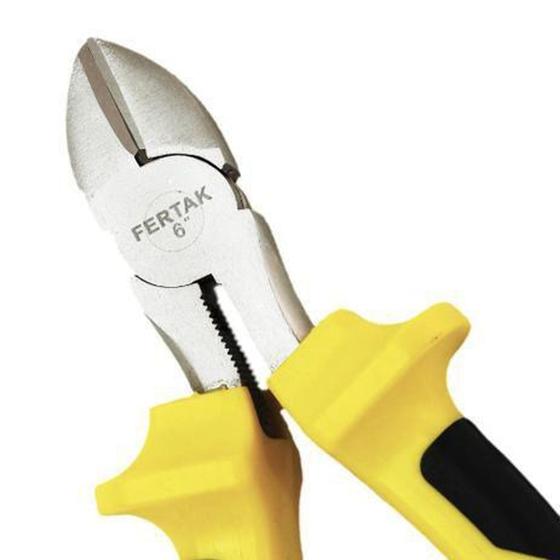 Imagem de Alicate Diagonal Hobby 6" Polido - Fertak
