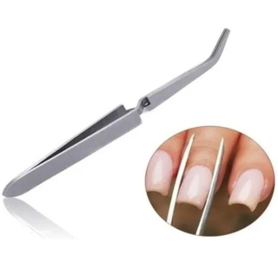 Imagem de Alicate Para Manicure Pinça de Curvatura C Profissional