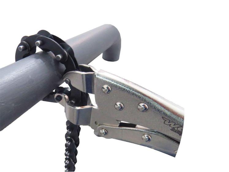 Imagem de ALICATE PRESSAO SOLDA C/ CORRENTE 10" Chapas Bordas Dobradas R Segurar/Pressionar