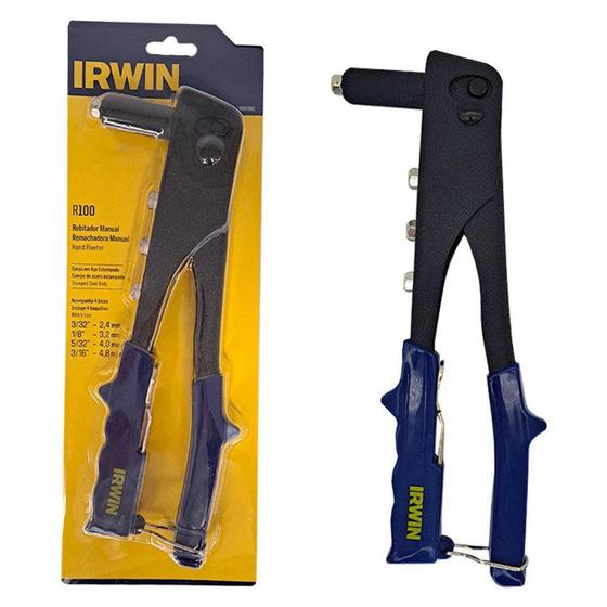 Imagem de Alicate Rebitador Irwin R100 4 Bicos 10''