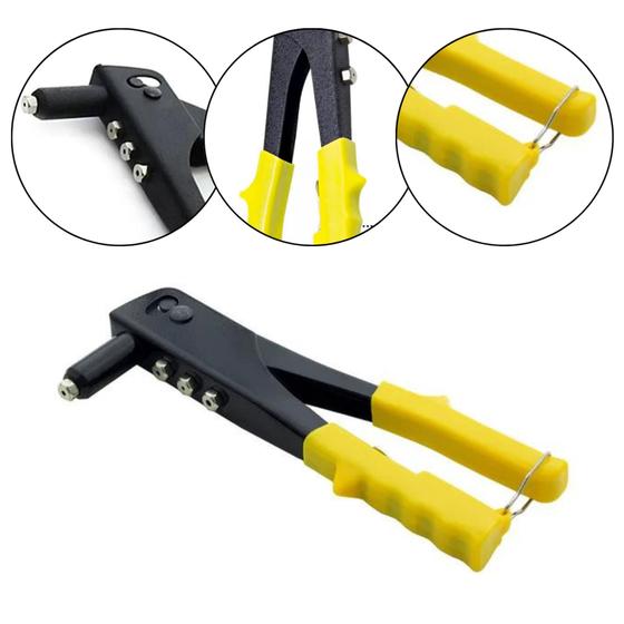 Alicate Rebitador Manual Rebitadera Profissional 4 Bicos Menor preço em Alicate Rebitador Manual Rebitadera Profissional 4 Bicos
