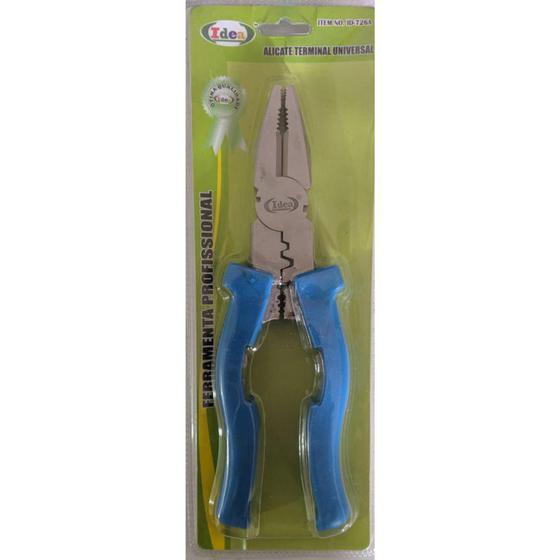 Imagem de Alicate Terminal Universal Cabo Revestido 8" ID-726A Idea