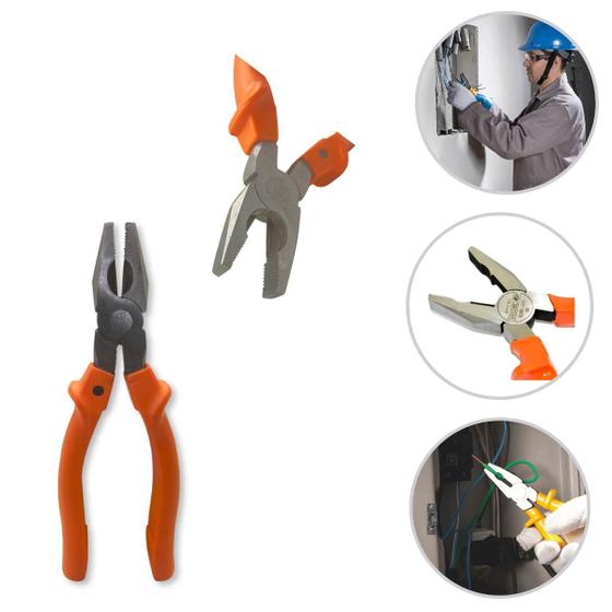 Alicate Universal Profissional Puxar Fios 8 Polegadas 20 Cm