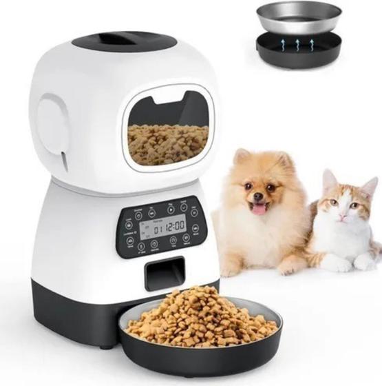 Imagem de Alimentador Automático Cães Gatos Pets Programável Smart