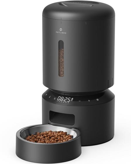 Imagem de Alimentador Automático PETLIBRO 5L para Gatos e Cães - 6 Refeições Diárias