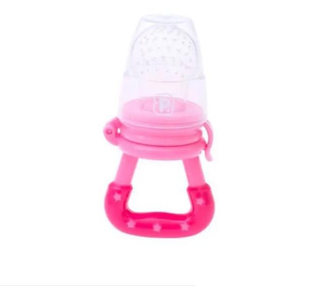 Imagem de Alimentador Bebê Silicone Infantil Pimpolho + 6 Meses