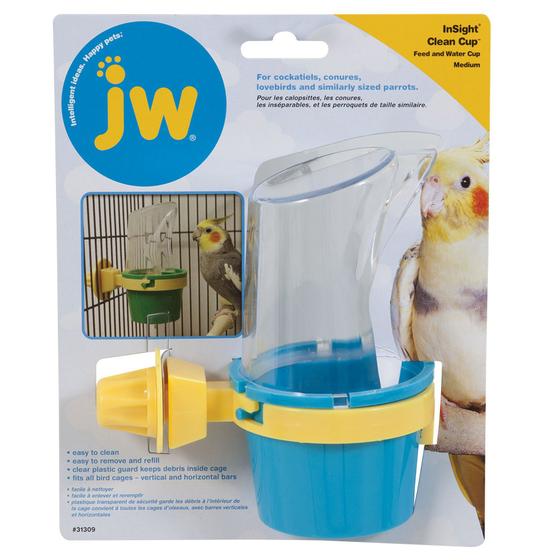 Imagem de Alimentador Bird Cage Clean Cup e copo de água JW Pet Medium