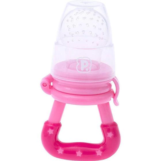 Imagem de Alimentador de Silicone Para Bebê, Rosa - Adoleta