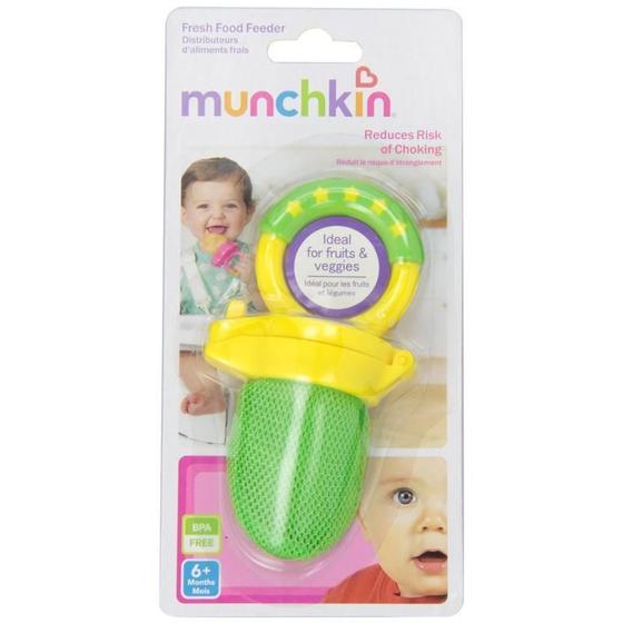 Imagem de Alimentador Infantil Munchkin  Verde - Ideal para Frutas e Legumes
