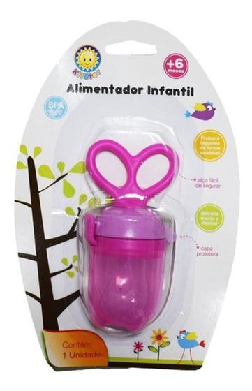 Imagem de Alimentador Infantil Rosa Kitstar.