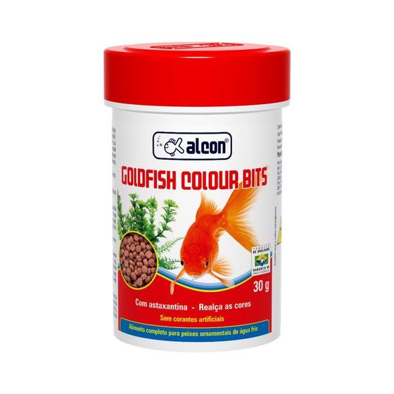 Imagem de Alimento Alcon Goldfish Colour Bits - 30g