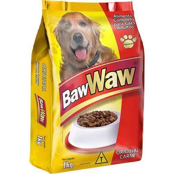 Imagem de Alimento cao bawwaw 1kg pc carne - Baw waw