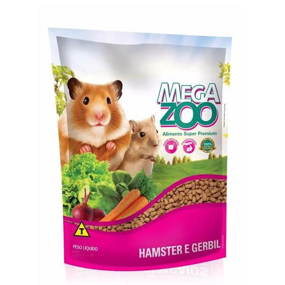 Imagem de Alimento Extrusado Megazoo Para Hamster E Gerbil 300g