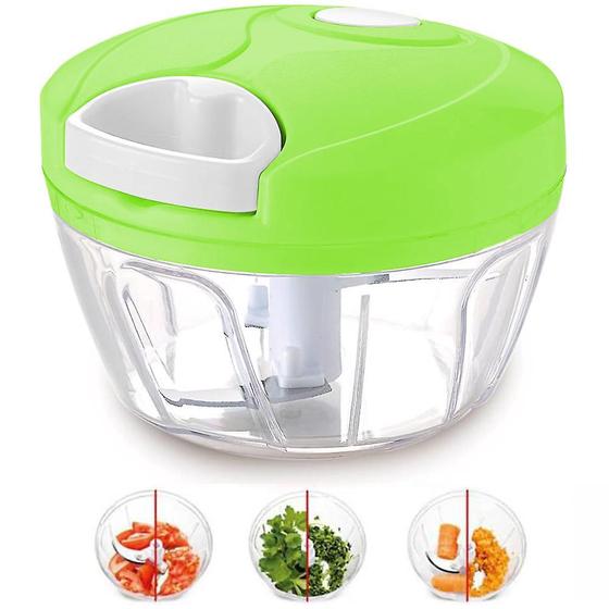 Imagem de Alimento Manual Chopper para Vegetais Frutas Nuts Cebolas Chopper(