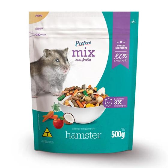 Imagem de Alimento Mistura Para Hamster Prefere 500g