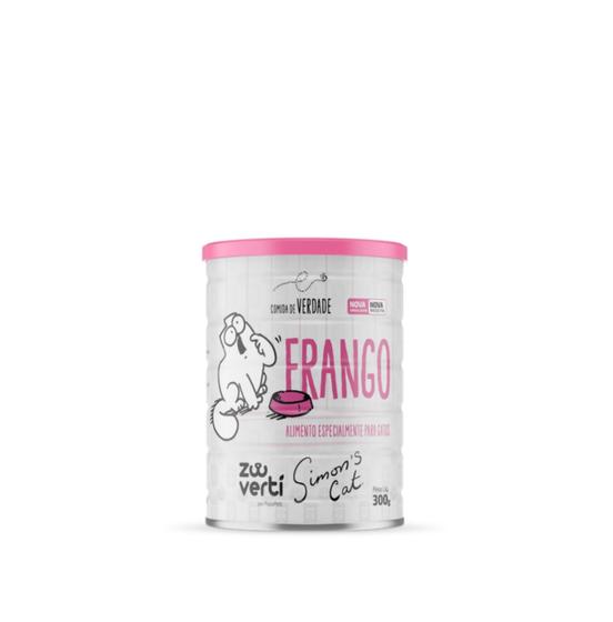 Imagem de Alimento Natural Simon's cat Frango 300g Zooverti Papapets