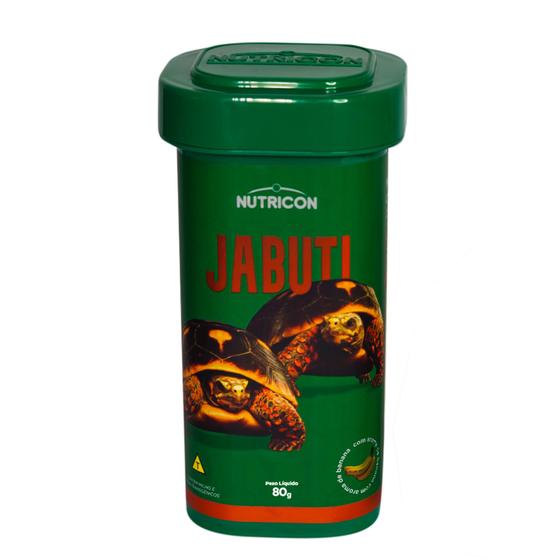 Imagem de Alimento P/ Jabuti Ração Nutricon Jabuti 80g