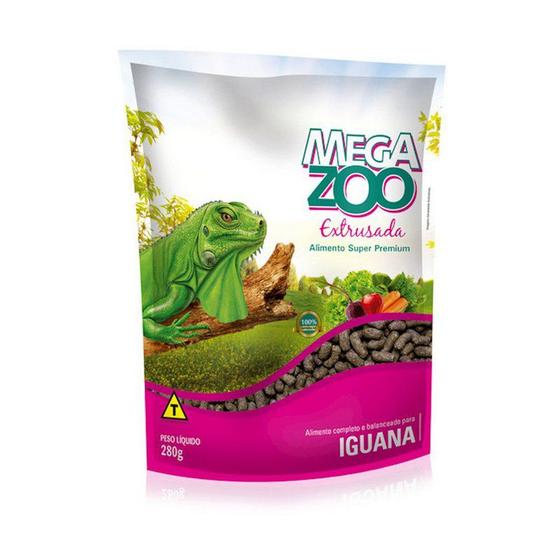 Imagem de Alimento Para Iguana e Répteis Herbívoros 280g Megazoo