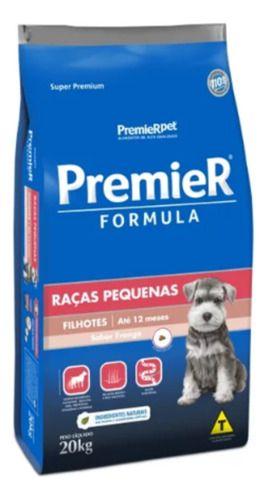 Imagem de Alimento Premier Super Premium Formula Para Cão Filhote De Raza Pequena Sabor Frango De 20 Kg