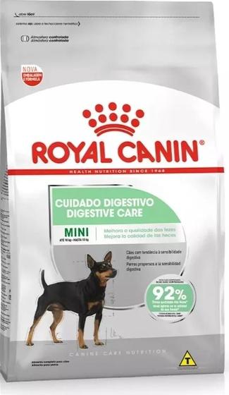 Imagem de Alimento Royal Canin Canine Care Nutrition Mini Digestive Care para cão adulto de raça mini sabor mix em sacola de 1kg