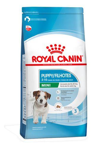 Imagem de Alimento Royal Canin Size Health Nutrition Mini Junior Para Cão Filhote De Raça Pequena Sabor Mix Em Sacola De 1kg