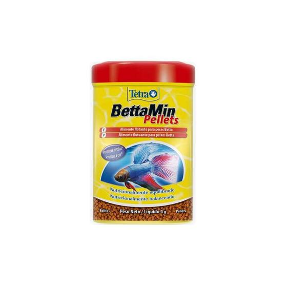 Imagem de Alimento Tetra para Peixe BettaMin Pellets 4g Sachê