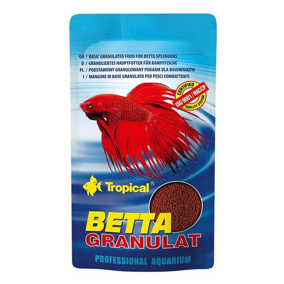 Imagem de Alimento Tropical Gran Sachê para Peixes Betta - 5g