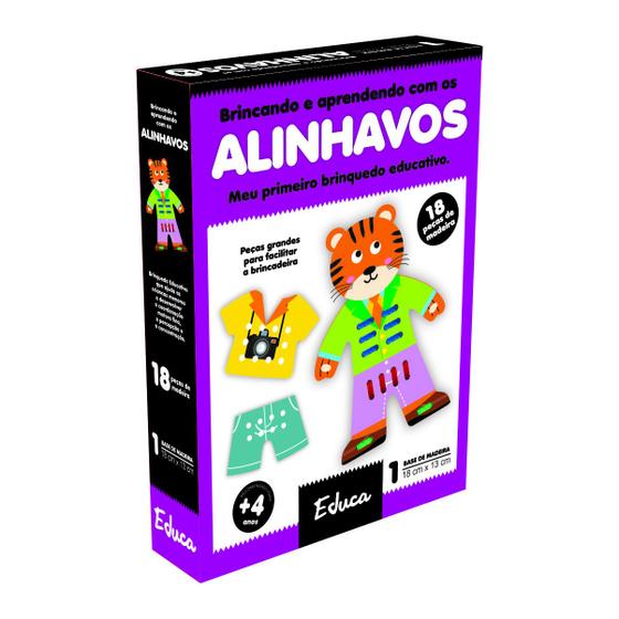 Imagem de Alinhavos Animais Bichinhos Educativo Pedagógigo Infantil