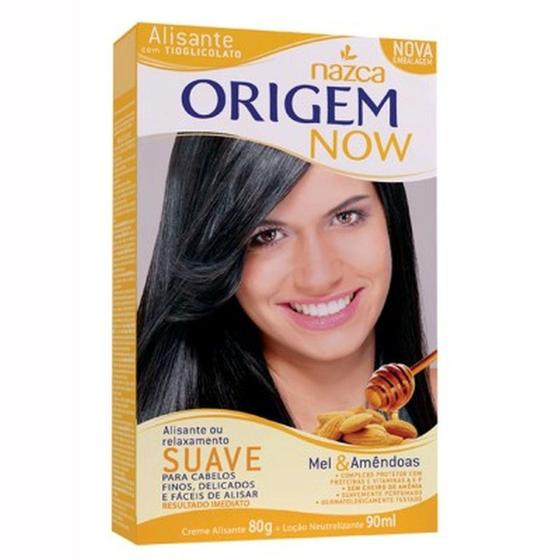 Imagem de Alisante origem mel e amendoas - 90ml - Nazca cosmeticos