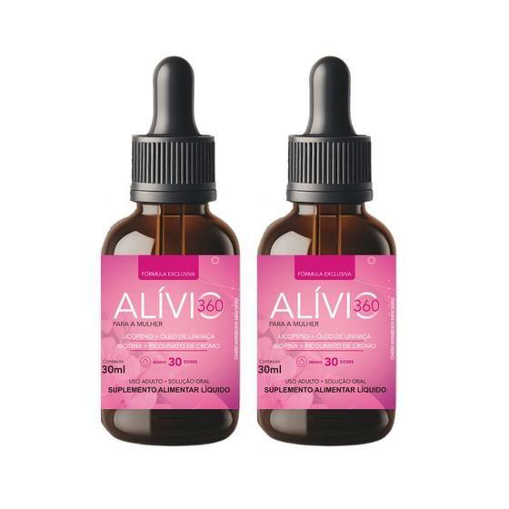 Imagem de Alivio 360 Kit com 2 Frascos de 30ml - Original