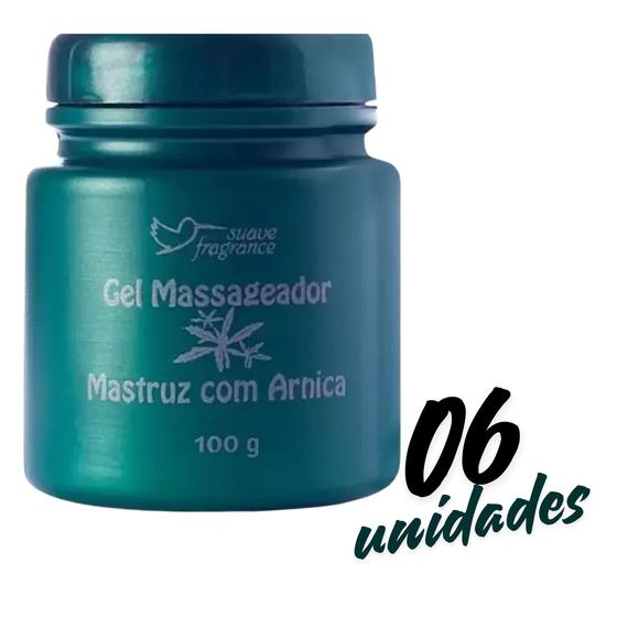 Alívio e Combate a Dor Muscular Gel Massageador Mastruz com Arnica - 6 ...