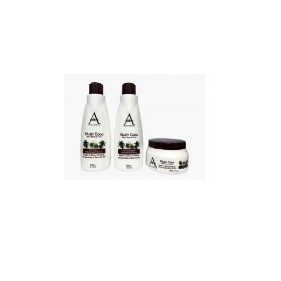 Imagem de Alkimia Cosmetics Kit Tratamento Nutri Coco 3x500ml