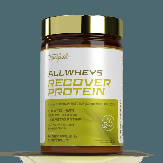 Imagem de Allwheys recover protein - pineapple & coconut