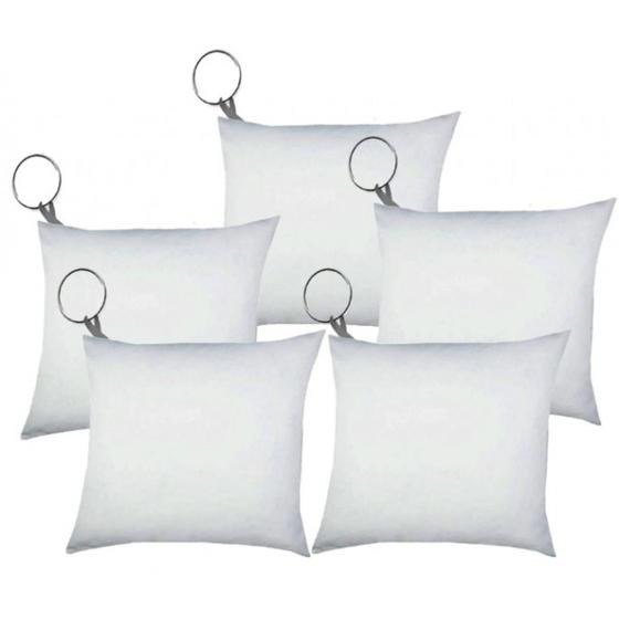Imagem de almochaveiro almofada 7x7 branco para sublimação 100 unidades